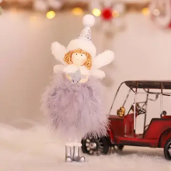 

3pcs/set Cute Christmas Angel Doll Toy Decoration Home Xmas New Year Table Decor 11UA