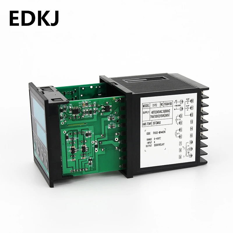 1 set Dual Output SSR Relay CH102 CH402 CH702 CH902 Two Relay Output PID Digital  LCD Intelligent Temperature Controller 48-240V