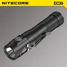 NITECORE EC30 1800 люменов CREE XHP35 HD светодиодный фонарик водонепроницаемый уличный походный портативный фонарь без аккумулятора 18650