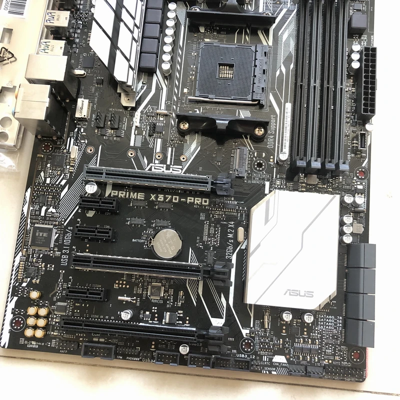 ASUS PRIME X370-PRO, оригинальная настольная материнская плата с разъемом AM4 DDR4, 64 ГБ, USB2.0, USB3.1, платы M.2, SATA3, используемая материнская плата для настольных ПК