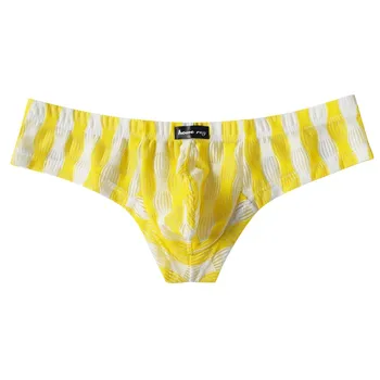 

Mens Briefs Lantern illustration Translucent low waist Underwear Man Sexy Comfortable Breathable Underpant Men's Panties Cueca