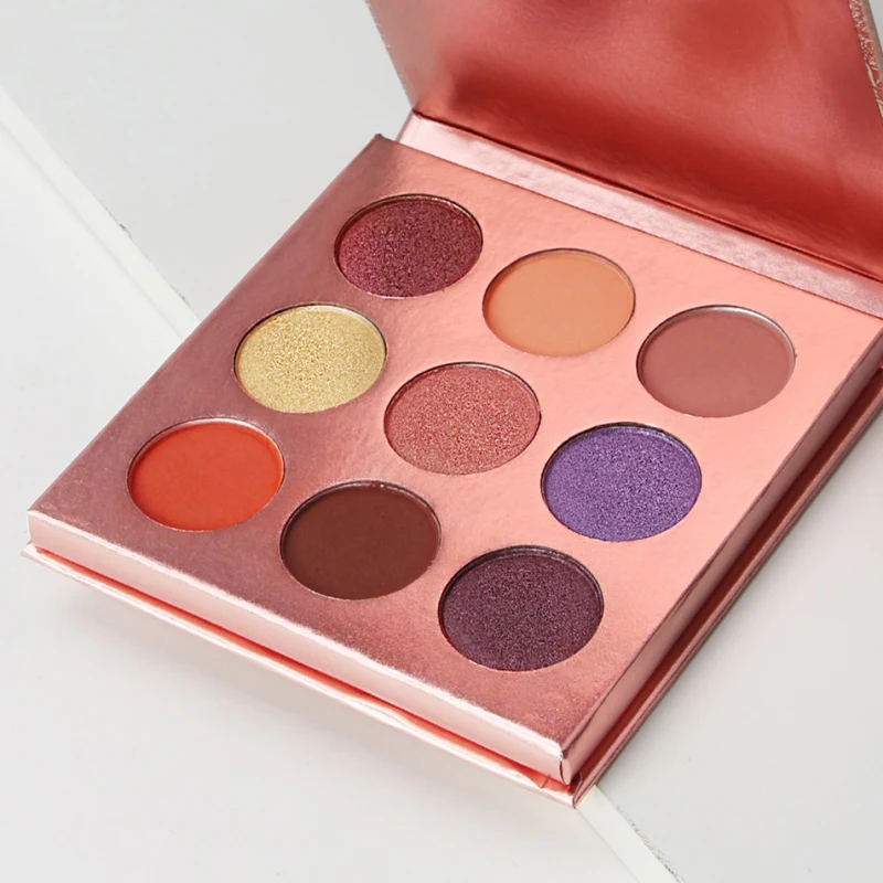 

9-color Gentle Mood Series Glitter Eyeshadow Palette Waterproof Shimmer Matte Eye Shadow