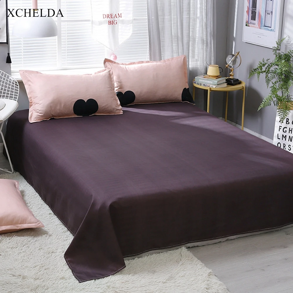 Heart Comforter Duvet Cover Bed Sheet set Double Queen King Size Bedding Set Pink Cotton Adult linens Home Textile bedspread