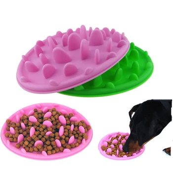 

Quality Pet Dog Cat Puzzle Food Bowl Anti Choke Slow Feeding Feeder Food Bowl Interactive Feeder Digestion Slow Dog Cat Bowls