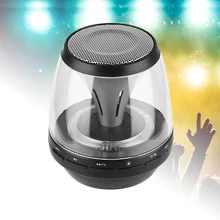 Портативный СВЕТОДИОДНЫЙ беспроводной Bluetooth колонки Hands Free TF USB FM микрофон стерео