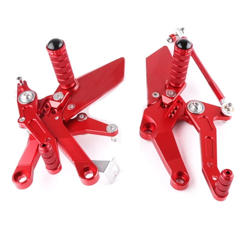 Для Kawasaki Ninja 400 Ninjia400 ЧПУ Алюминиевый сплав задние наборы Rearset подножка подножки аксессуары для мотоциклов