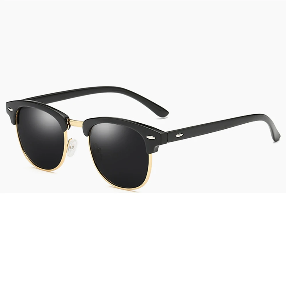 Hand Made Retro Classic Polarized Sun Glasses Mirror Minus Myopia Sunglasses Custom Prescription Lens -1 to -4 |