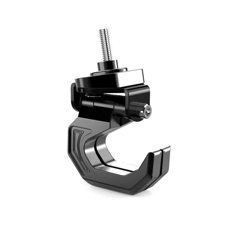 Aluminum Alloy Motorcycle Luggage Helmet Double Hook Mount Motorbike