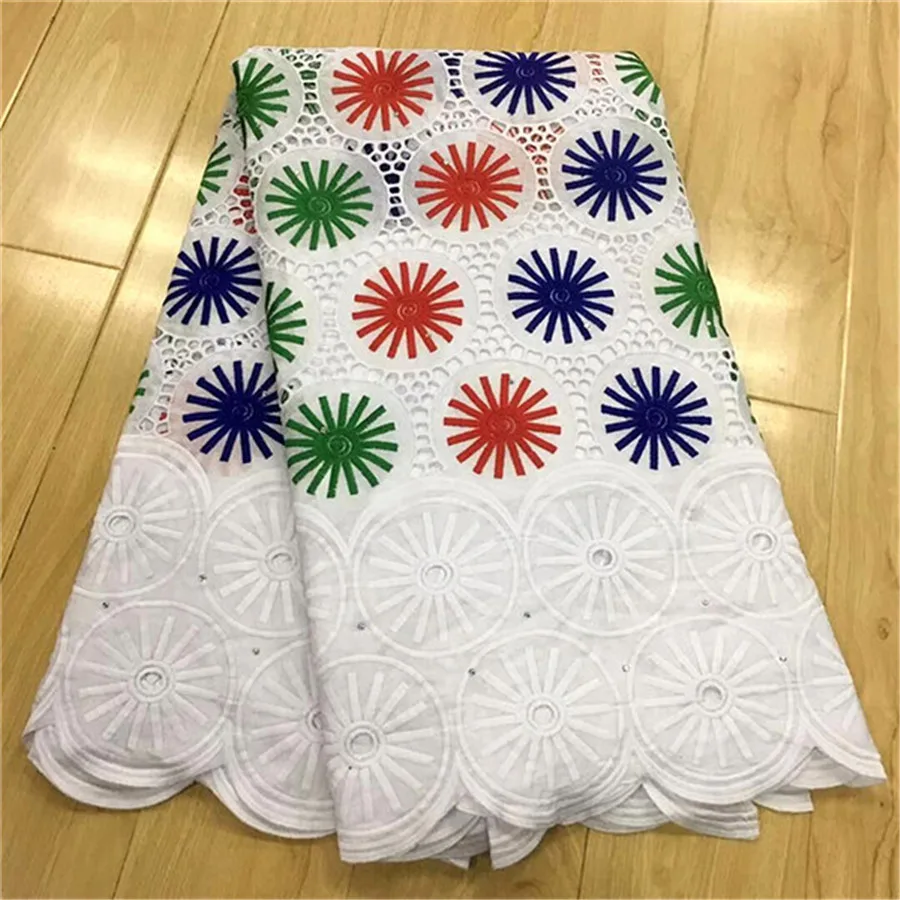 Швейцарские кружева ткань из Дубая Африканское сухое кружево Высокое качество кружево для нигерийских кружевной ткани 5 ярдов/партия