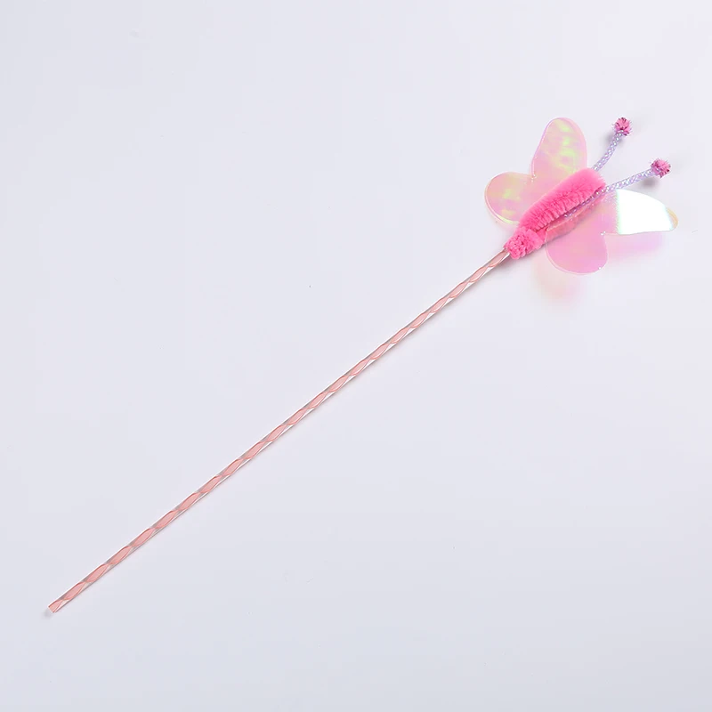 Материал с пайетками butterfly cat teaser stick интерактивные игрушки для питомцев