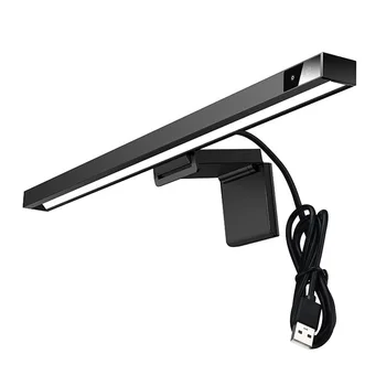 

Accessories USB Powered No Glare Screen Bar Computer Monitor Light LED Desk Lamp PC Hanging Study Reading 3 Color Modes Dimmable