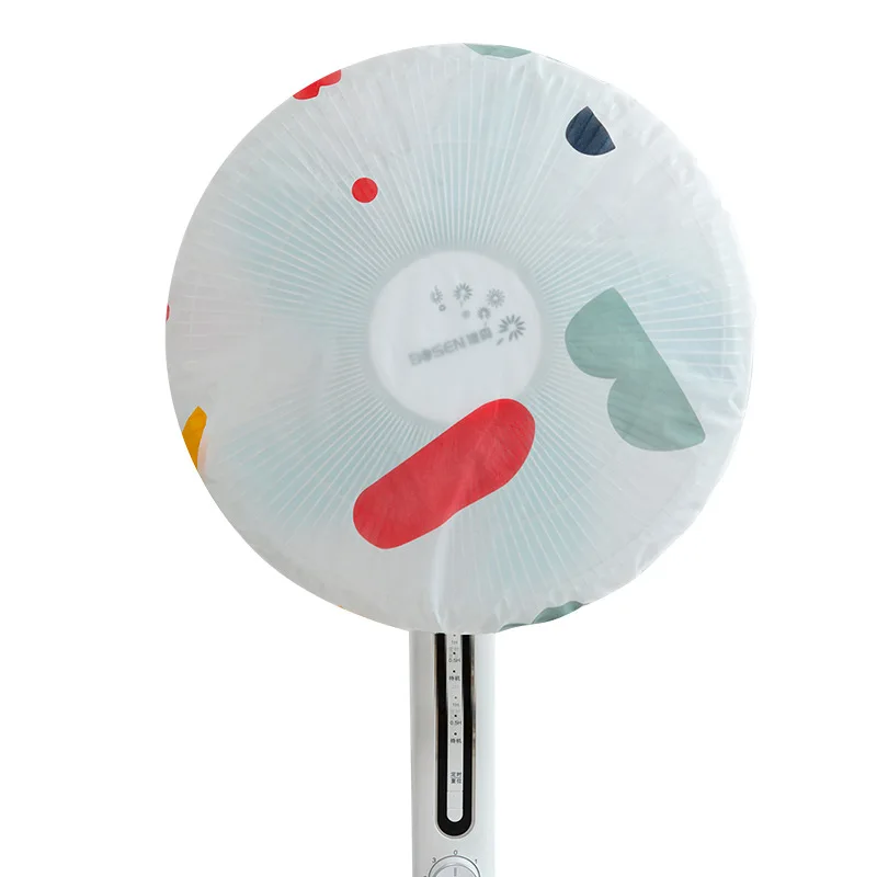 Luluhut круглая электрическая Пылезащитная Крышка для вентилятора диаметром 45 см сетчатая крышка вентилятора Водонепроницаемая Пылезащитная подставка крышка вентилятора защита вентилятора сумка для хранения - Цвет: Graphics