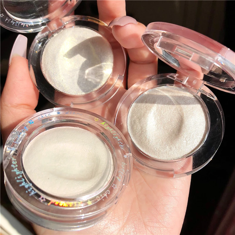 Facial Highlighter Bronzer Palette Polarized Light Powder Glow Body Glitter Contour Shimmer Face