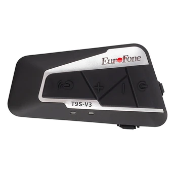 

1400M Motorcycle Intercom Bluetooth 3.0 Helmet Headset 3 Persons Waterproof Helmet Intercom FM Universal Motorcycle Electronics