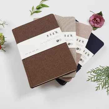 

Chinese Paper Notebook Creative Colth Cover Travel A5 Notebook School Diary Planner Cute Notepad Sketchbook