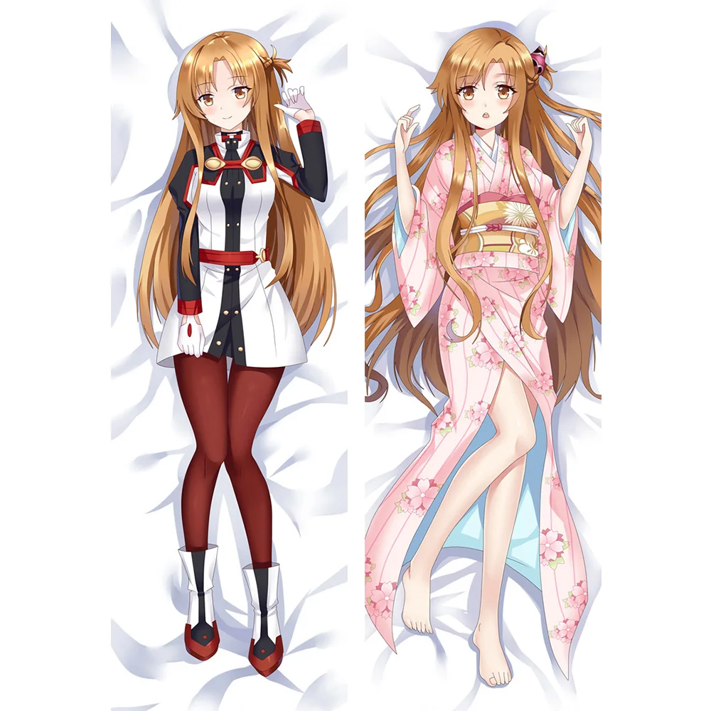Otaku Sword Art Online Yuuki Asuna сексуальная девушка Подушка Чехол аниме дакимакура вайфу
