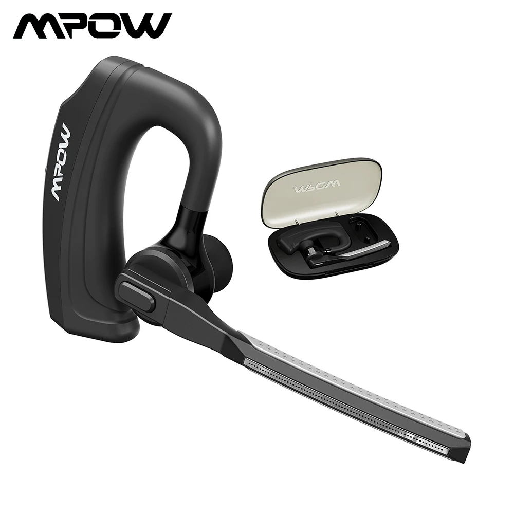 

Mpow EM20 Bluetooth Earphone Single Design Earbuds With 10 Hours Playtime Wireless Headphone Noise Cancelling Mic For Cellphones