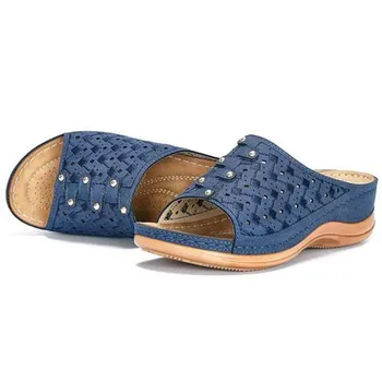 

New Summer Women Slippers Shoes Woman Beach Women Summer Open Toe Casual Wedges Non-Slip Ladies Plus Size Slippers 2020