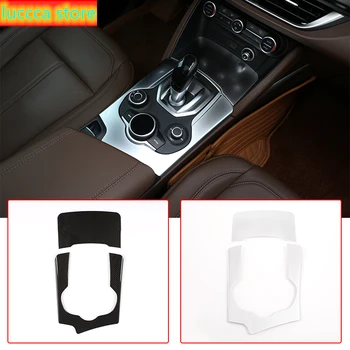 

For Alfa Romeo Stelvio -2019 ABS carbon fiber car Interior center panel decorative protector dashboard Trim Auto accessories LHD
