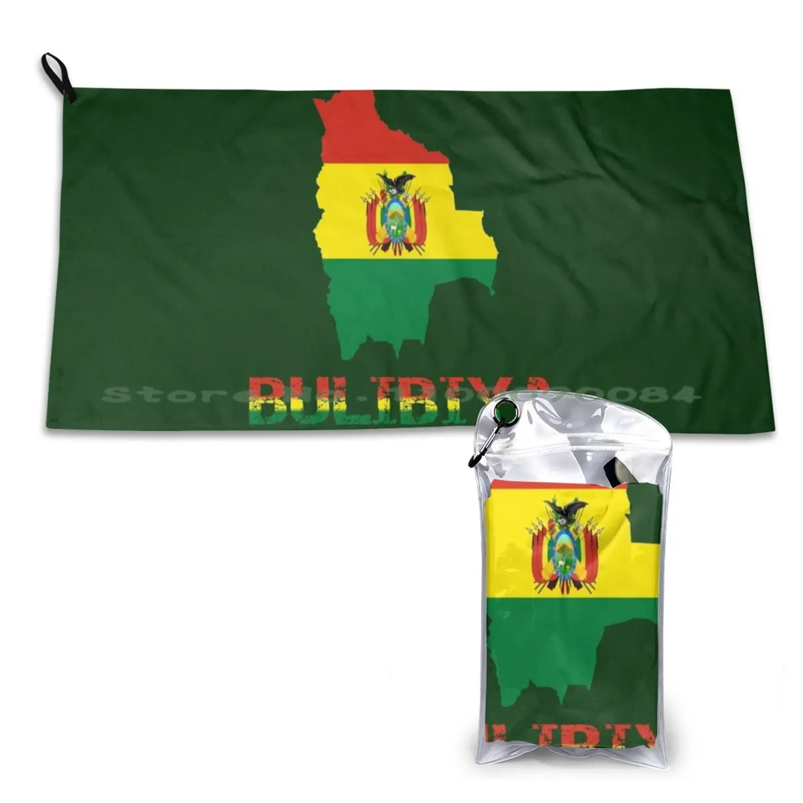 Carte De La Bolivie Inscription En Quechua Quick Dry Towel Gym Sports Bath  Portable Release The Kraken Octopus Animal Squid| | - AliExpress