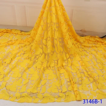 

Design French Guipure Lace Fabric African Nigerian Cord Lace Fabric High Quality Silk Milk Lace Fabric In Wedding Sewing QF3146B