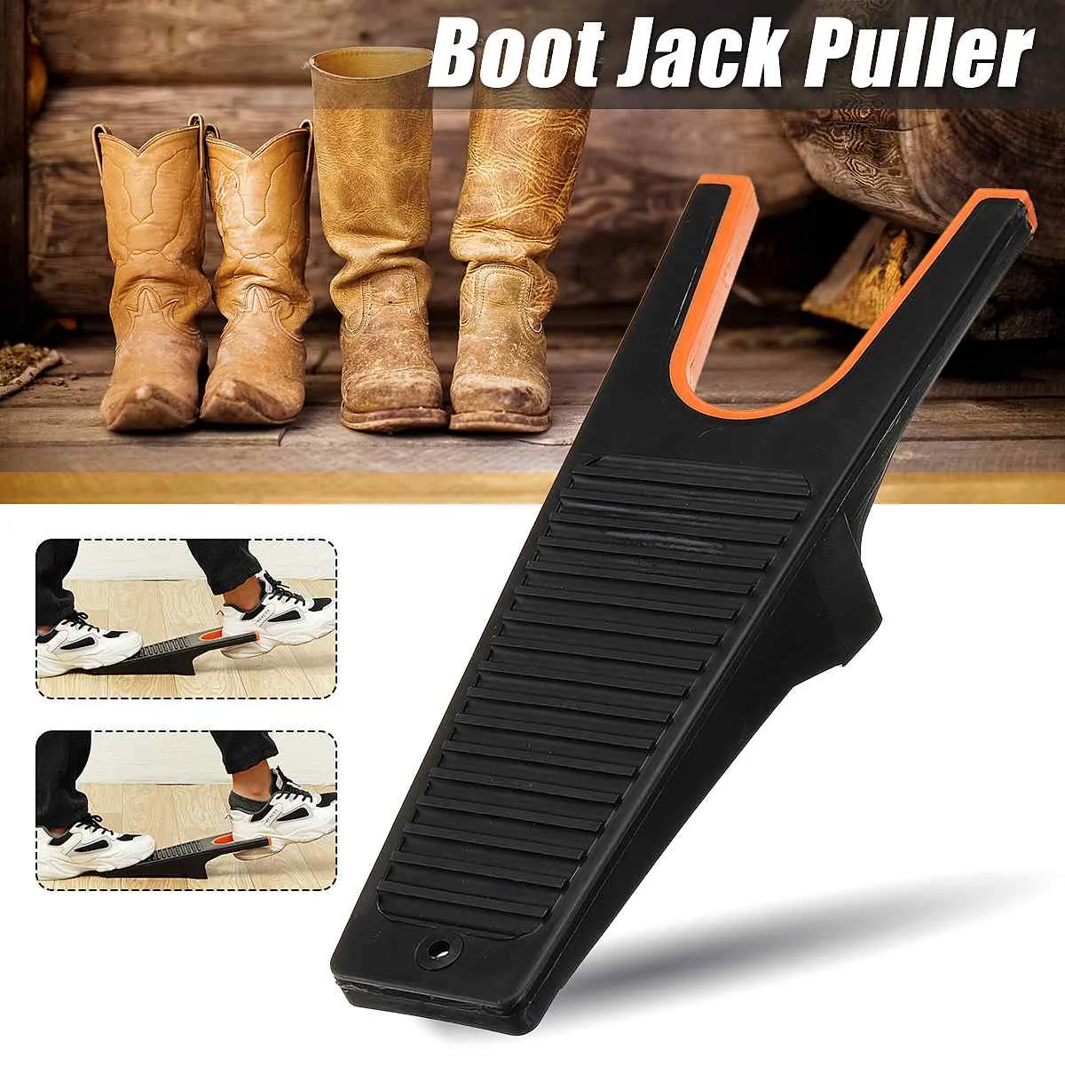 Shoe Horn Boot Puller Shoe Foot Jack Scraper Remover Pull Shoes Lifter