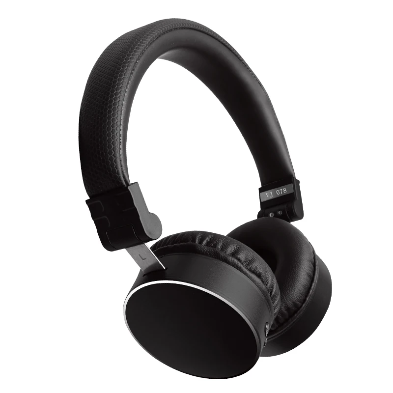 

VJ078 Portable Wireless Headphones Bluetooth Stereo Foldable Headset Super Bass Audio Mp3 Earphones with Mic for Phone Music