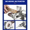 Belt Sander Grinder Adjustable Angle Belt Sander Machine Knife Cutter Edges Sharpener DIY Polishing Grinding 7 Speed Regulation 5