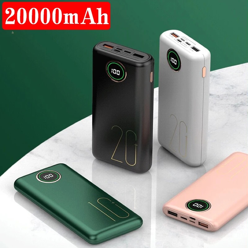 20000mAh Fast Charging Power Bank, Used For Laptop External Battery Charger, Used For IPhone Samsung Xiaomi power bank battery