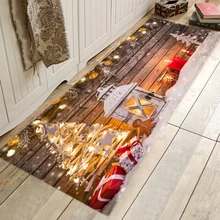 Merry Christmas Area Rugs Carpet Floor Mat For Home Kitchen Living Dining Room Playroom Decoration New