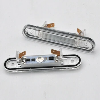 

2Pcs LED License Plate Light For Mercedes E W124/ W201 / W202 Models Replacement