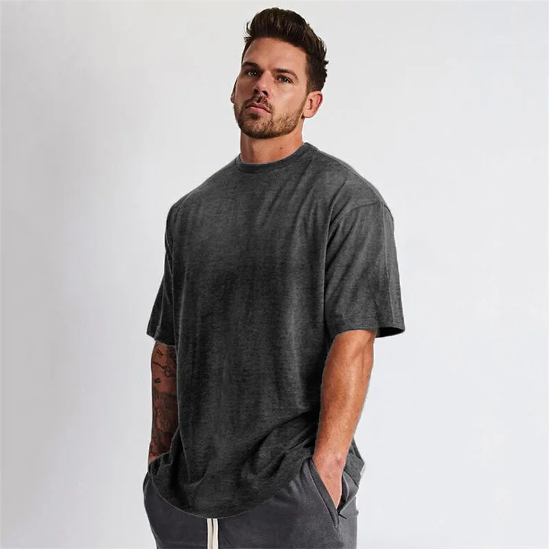 NUASH 3D t-Shirt À Manches Courantes Sport T-Shirt Fitness Hommes Bodybuilding Marque Crossfit Compression Chemises Vêtements 3D Sweat 
