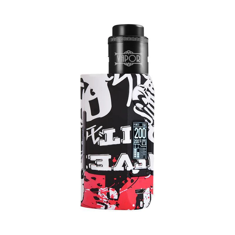 

Storm230 Bypass 200W Vw Tcr Mod Temperature Control Lion Rda Hawk Tank Box Mod Vape Electronic Cigarette Fashion