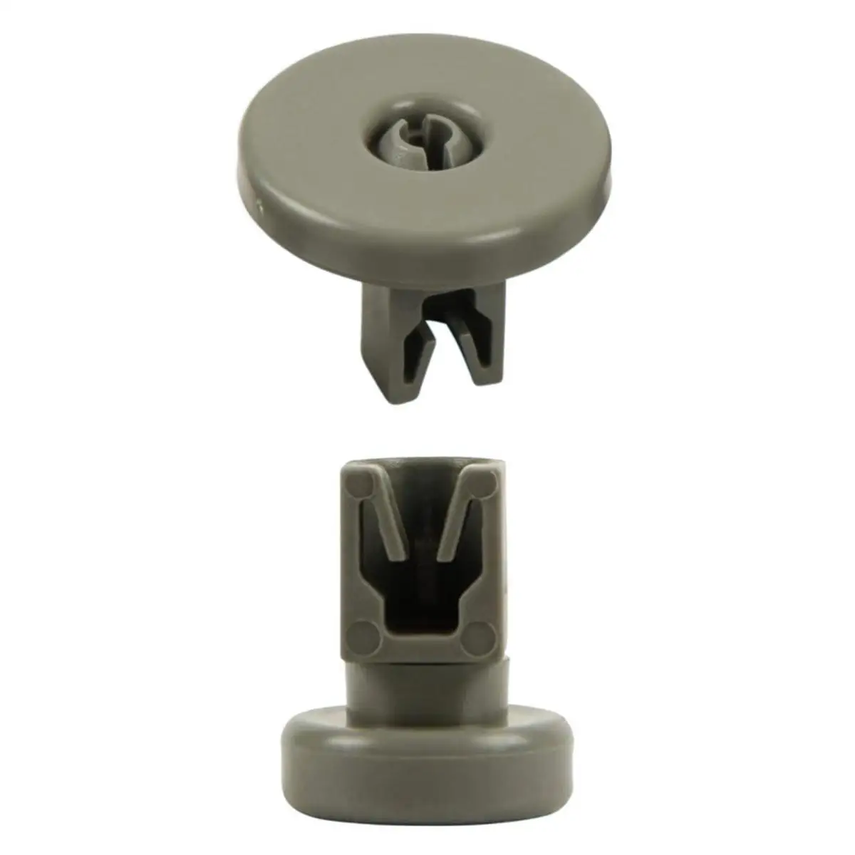 2Pcs Universal Dishwasher Upper & Lower Basket Wheel Fit AEG Favorit Zanussi