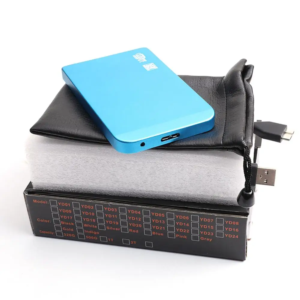 Корпус из алюминиевого сплава для жесткого диска 2 5 дюйма SSD 7 + 15 контактов SATA на USB