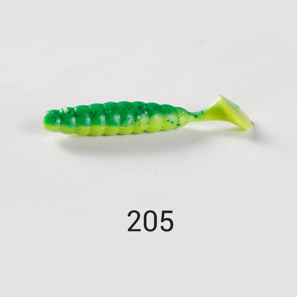 Silicone Jig Head Grub Worm Swimbait  Fishing Lure Noeby Soft Bait - Soft  Bait 6cm - Aliexpress