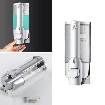 

1pc Wall-mounted Soap Dispenser Liquid Soap Holder Hanging Soap Box Refillable Empty Container for Home Hotel
