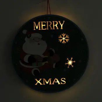 

Santa Claus Door Hanging Christmas Tree Christmas Decorations for Home Outdoor Non-woven Hanging Pendant Ornament Gifts