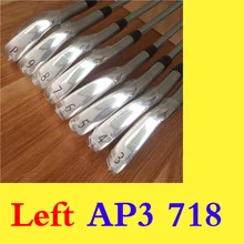 Левая рука AP3 718 гольф утюги для мужчин клюшки для гольфа набор железа 3456789P 8 шт. с валом головной убор