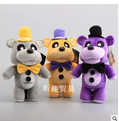 

Free shipping new arrival Five Nights At Freddy Fazbaer Teddy stuffed plush toy for children baby gift