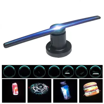 

3D Holographic Naked Eye Advertising Machine 3D Holographic Fan Exhibition Media Advertising Projection Equipment EU/US/UK/AU