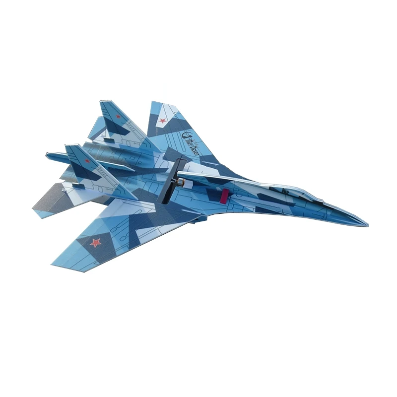 SU27 760 мм размах крыльев PP RC самолет масштабируемый летательный аппарат с фиксированным крылом комплект