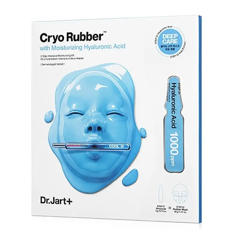 МОДЕЛИРУЮЩАЯ МАСКА ДЛЯ ГЛУБОКОГО УВЛАЖНЕНИЯ DR.JART+ CRYO RUBBER WITH MOISTURIZING HYALURONIC ACID |