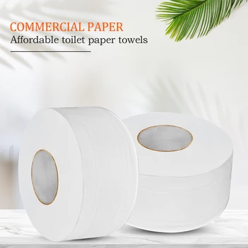 

Pulp Paper Bathroom Toilet Paper Native Wood Tissue Oil Absorption Cleaning Napkin for Household Living Room Kitchen Roll Paper