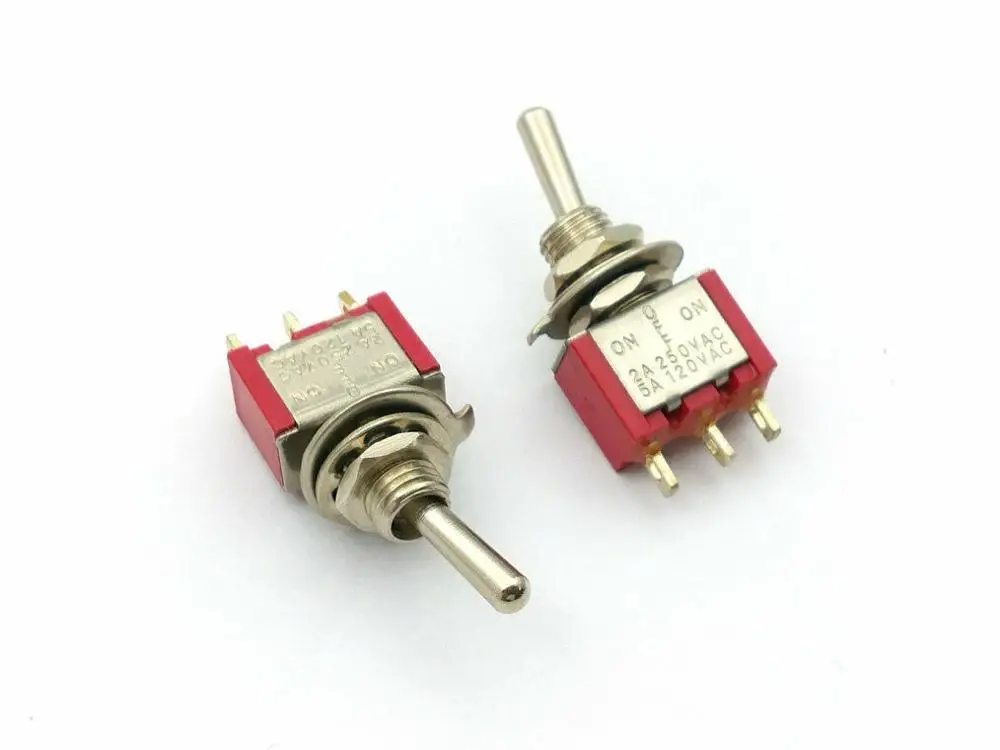 100 шт 3 Pin ON OFF SPDT киосков переключатель AC 5A/120 V 2A/250V|switch ac|switch switchswitch |