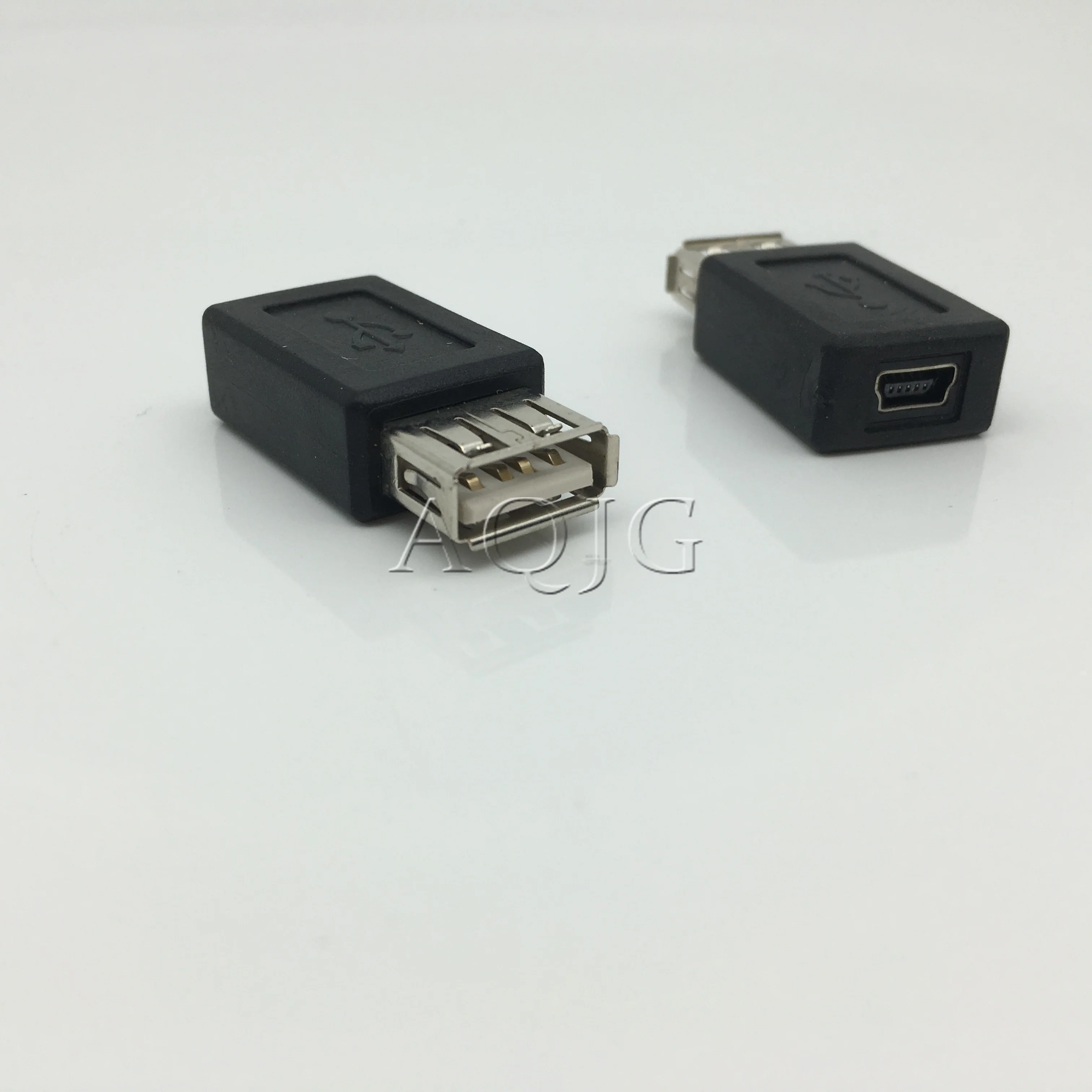 

USB 2.0 Type A Female to Mini USB 5P B Female Adapter Plug Converter Usb To Mini Usb Data Charger For Phone Connector