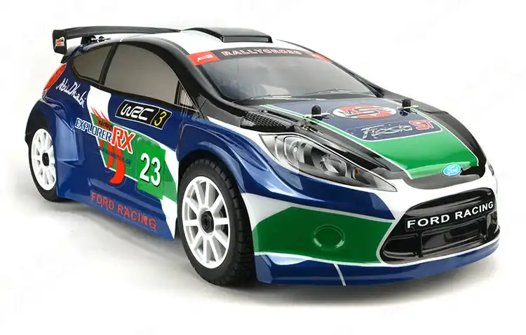 king motor rally car