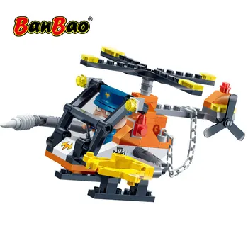 

Banbao PowpowBing Caisson Helicopter special force corps Building blocks Educational Toy Military models Bricks for boy children
