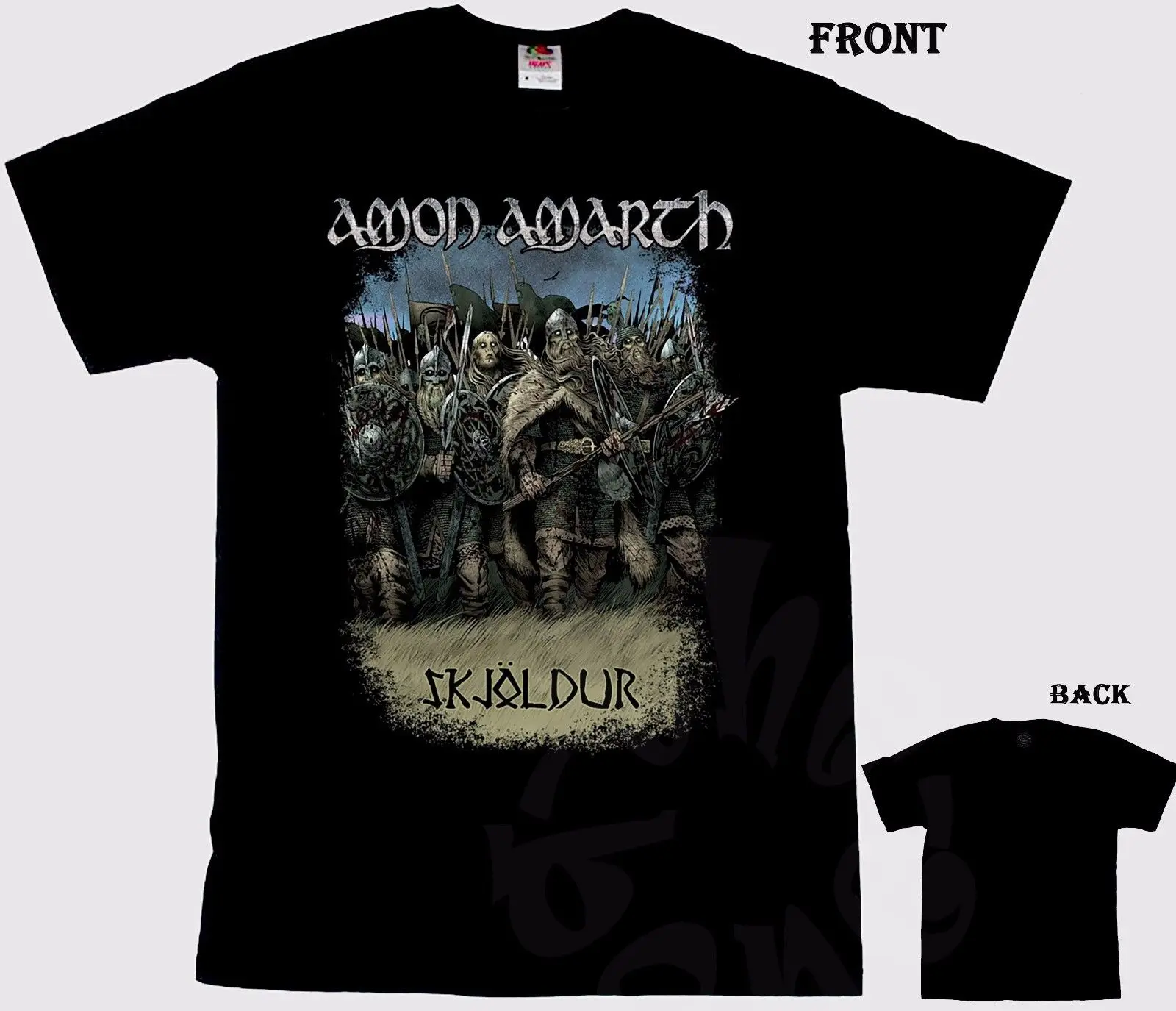 Amon Amarth Vikings шведская смерти металлическая группа модные новые футболки | Мужская