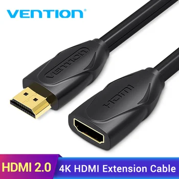 

Vention HDMI Extension Cable 4K 60Hz HDMI 2.0 Male to Female Cable for HDTV Projector HDMI Switcher PS4/3 HDMI Extender Cable